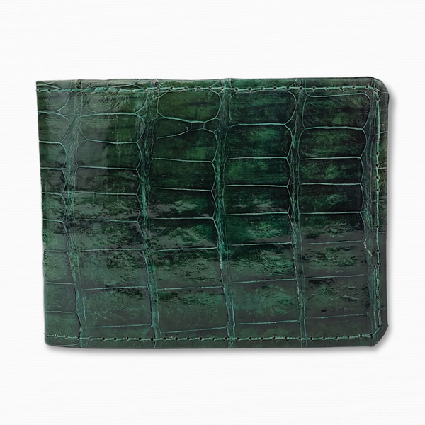 PIETRO Bifold Green Wallet 8SLT