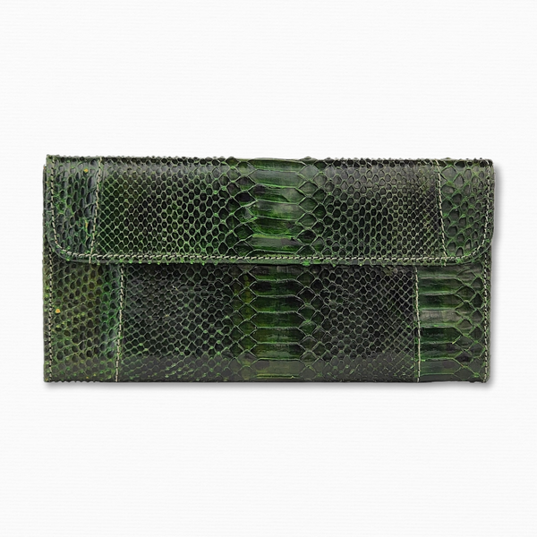 SIENNA Green Trifold Wallet